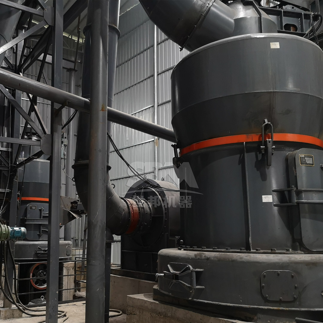 MTW trapezium mill in gypsum powder production