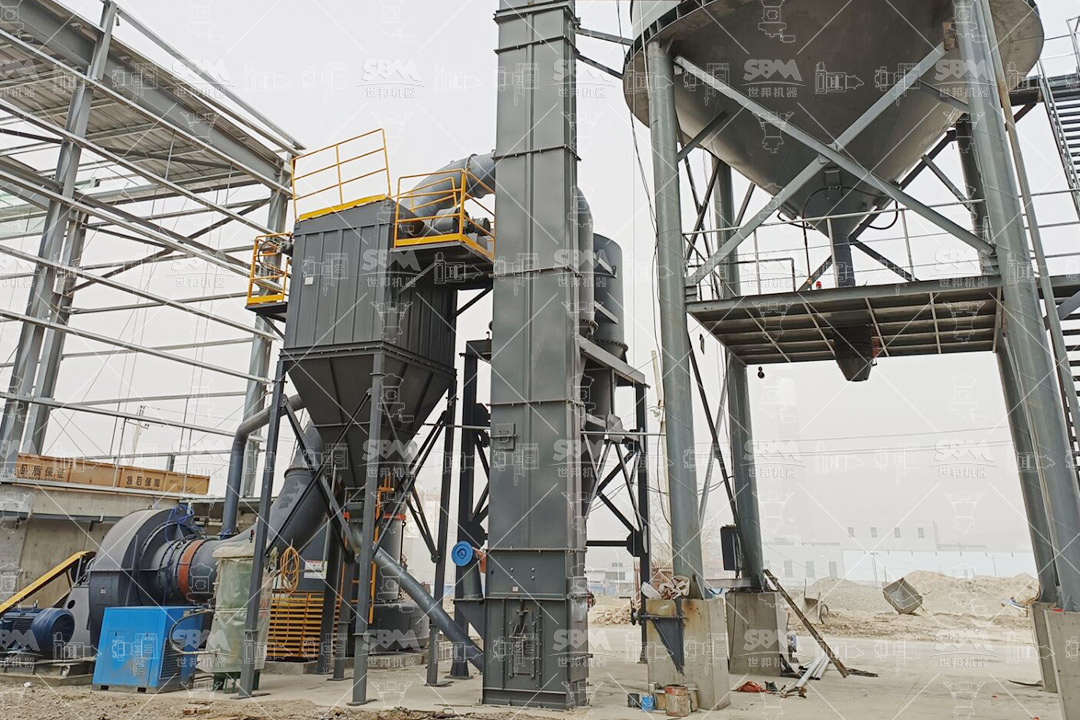 Paper coating with limestone powder