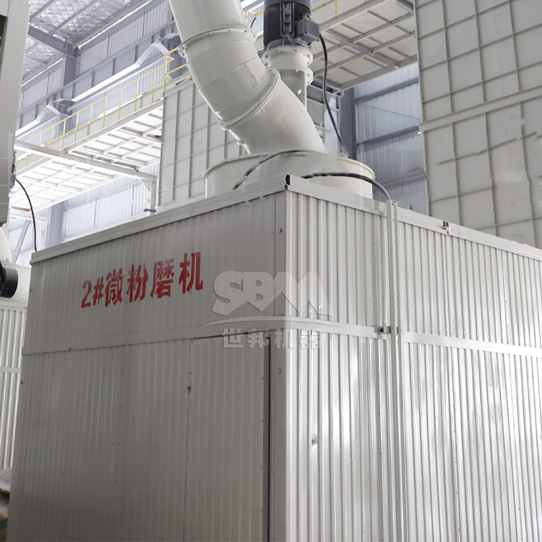 SCM Ultrafine Mill processing bauxite powder for cement production