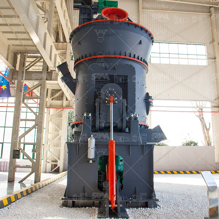 LM vertical roller mill with integrated classifier for large-scale barite processing