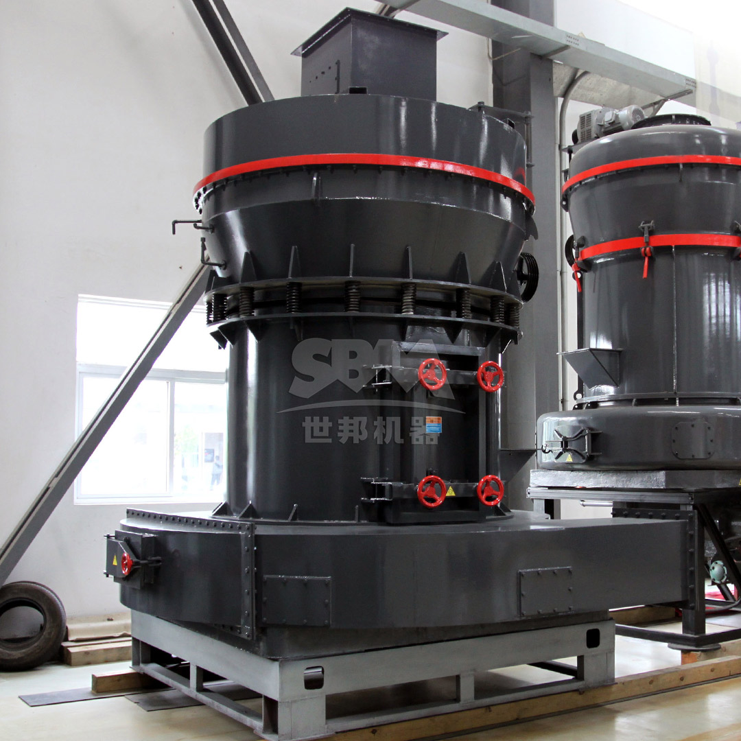 MTW European Trapezium Mill grinding bauxite ore for oil extraction processing