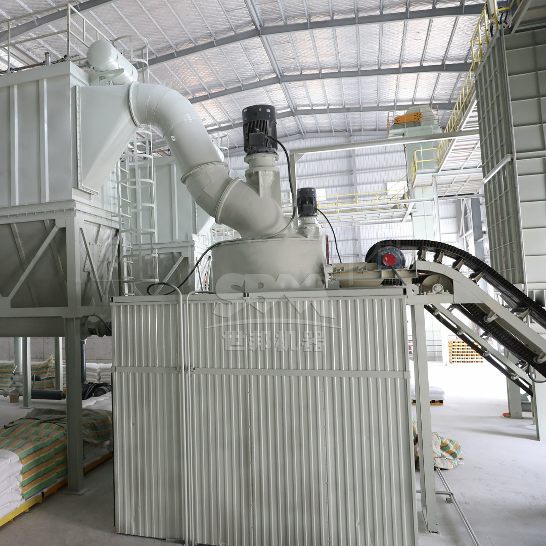 SCM Series Ultrafine Mill equipment for metallurgical bentonite processing with vertical turbine classifier