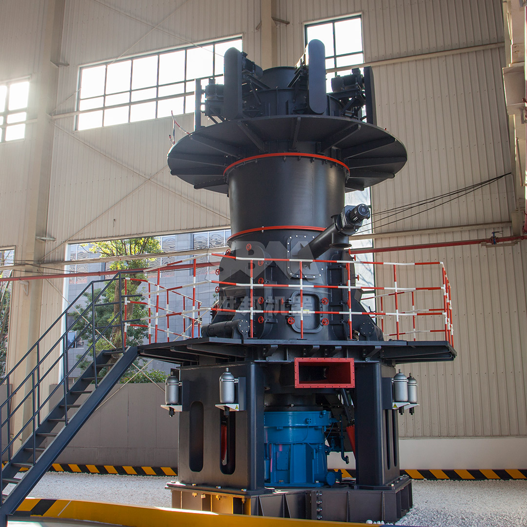 LM Series vertical roller mill in operation at an attapulgite processing plant