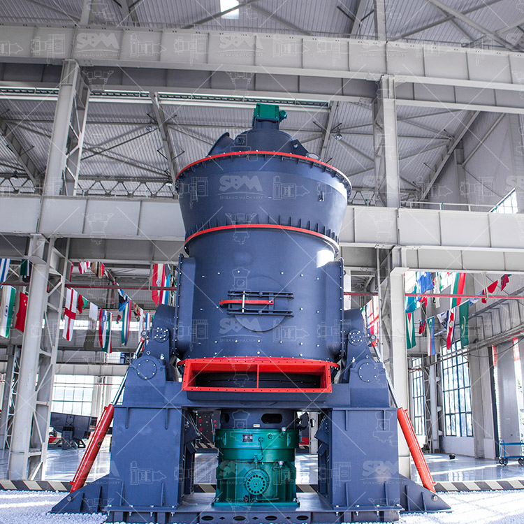 LUM ultrafine vertical roller mill for kaolin processing in cosmetic filler production