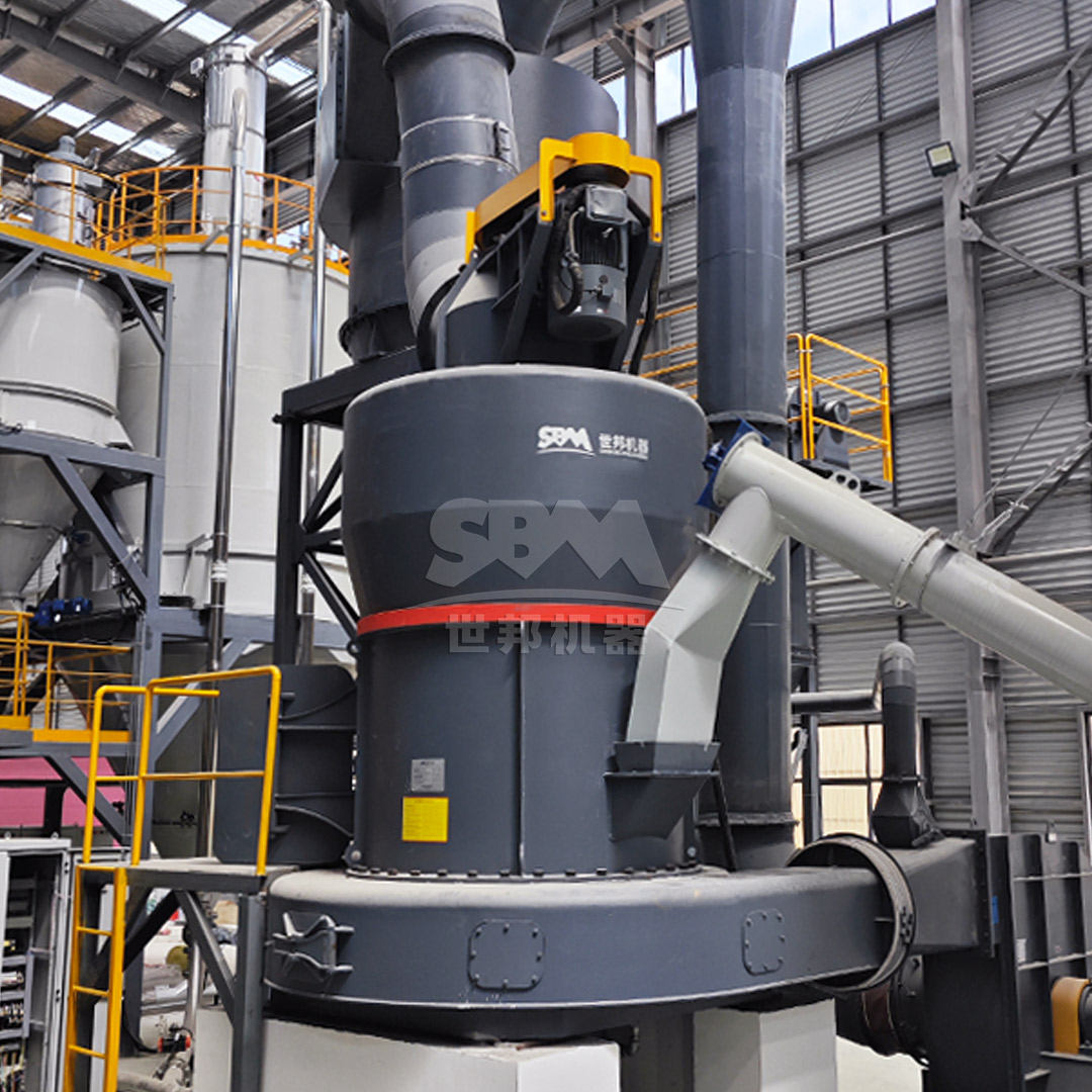 Calcined petroleum coke processing plant with grinding equipment